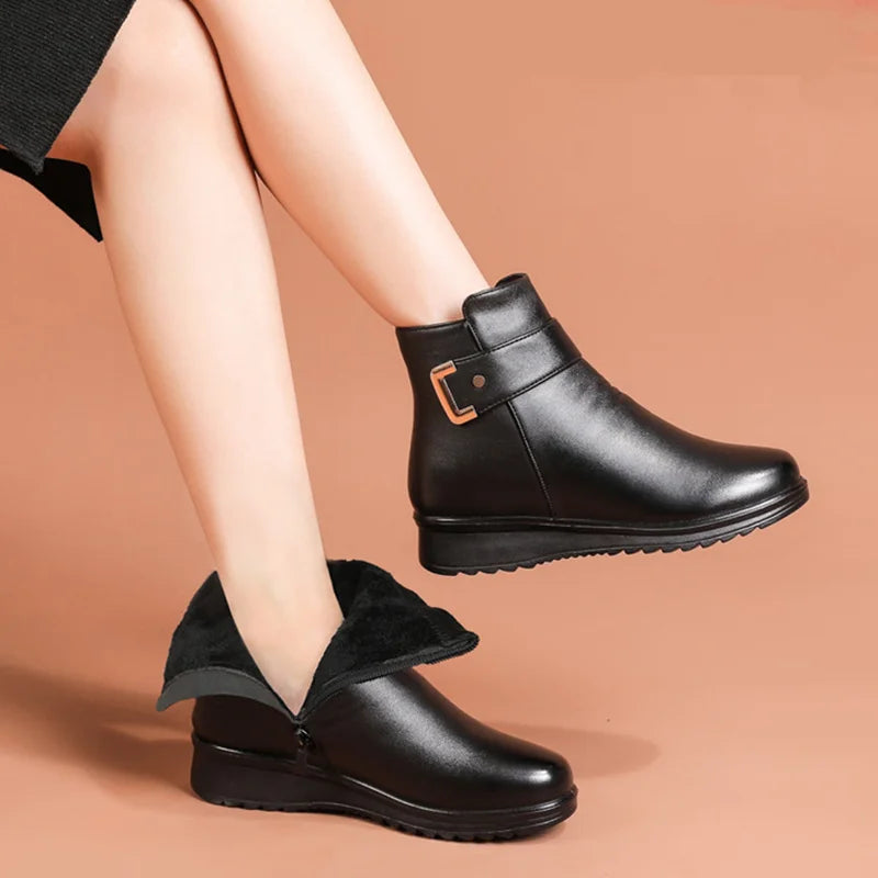 Carla | Winterfeste Kurzstiefel – Gemütlich und Trendbewusst