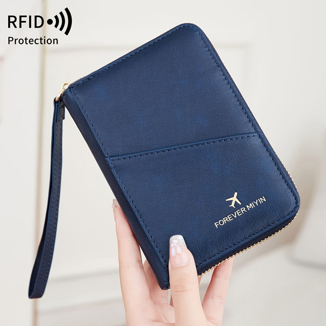 Ultimatives RFID-blockierendes Reiseportemonnaie mit Diebstahlschutz
