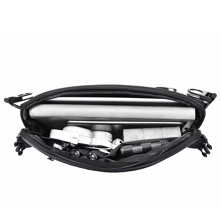 Max | Herren Oxford Reise Crossbody Umhängetasche