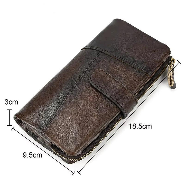 Hunter | Vintage Echtleder Reisetasche mit RFID-Schutz