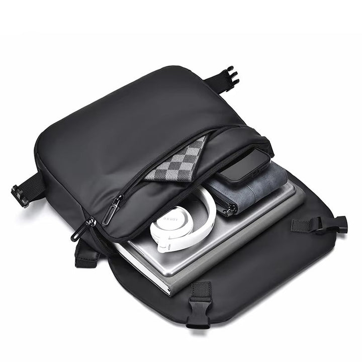 Max | Herren Oxford Reise Crossbody Umhängetasche