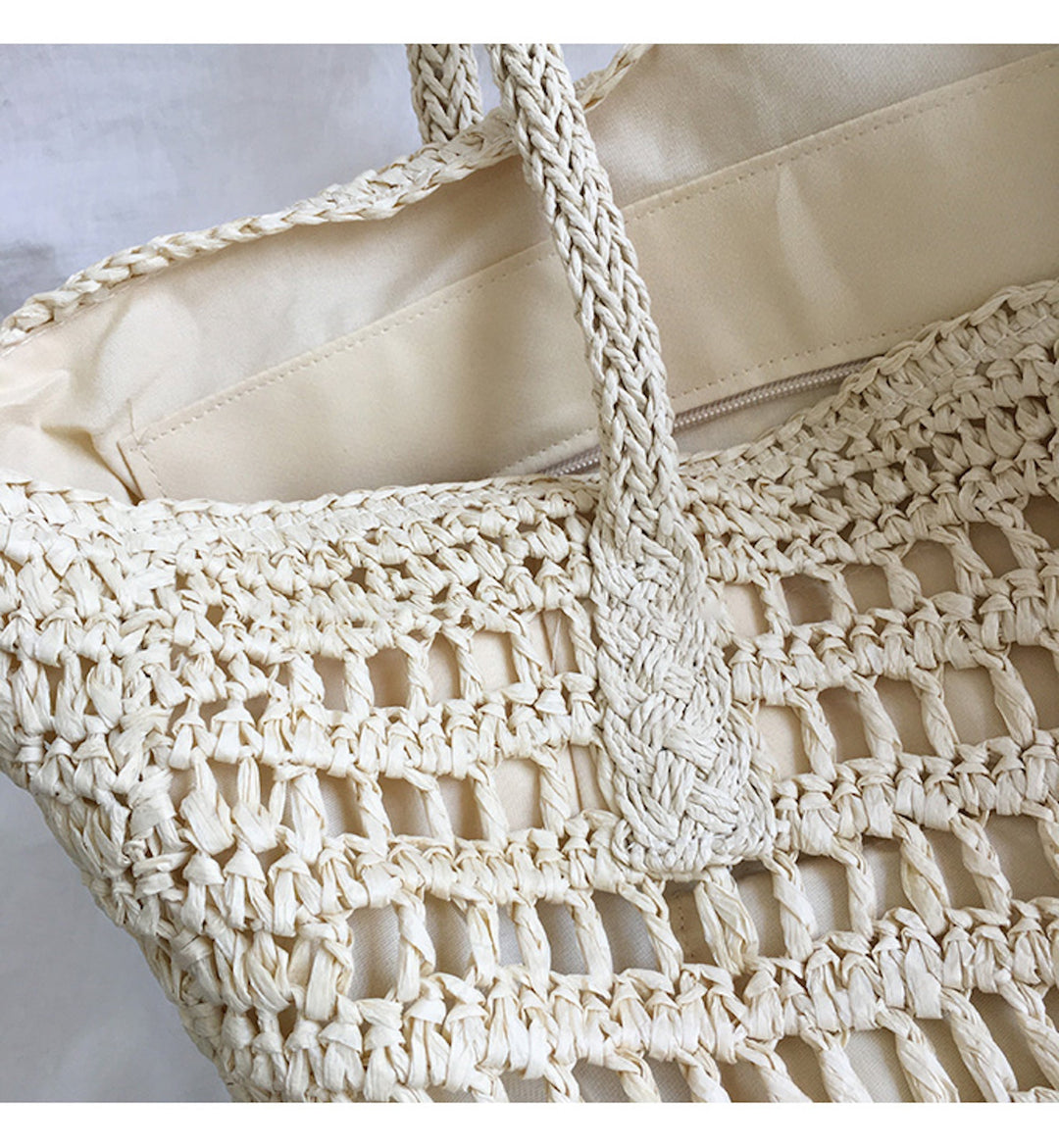 THEA | Stroh Strandtasche