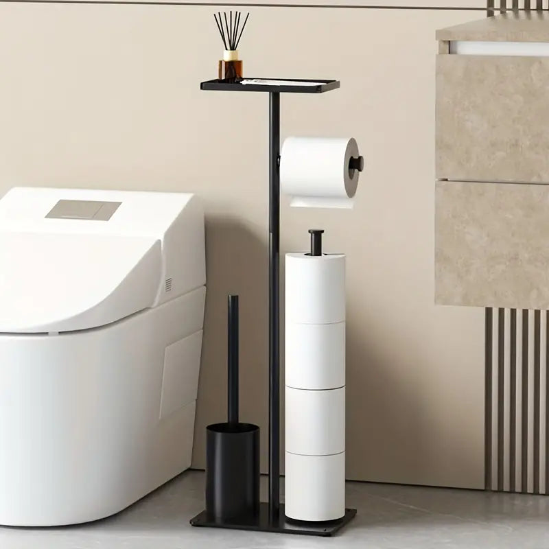  Toilettenrollhalter Spacesaver - einschließlich Pinsel, Raumspeicherdesign-2