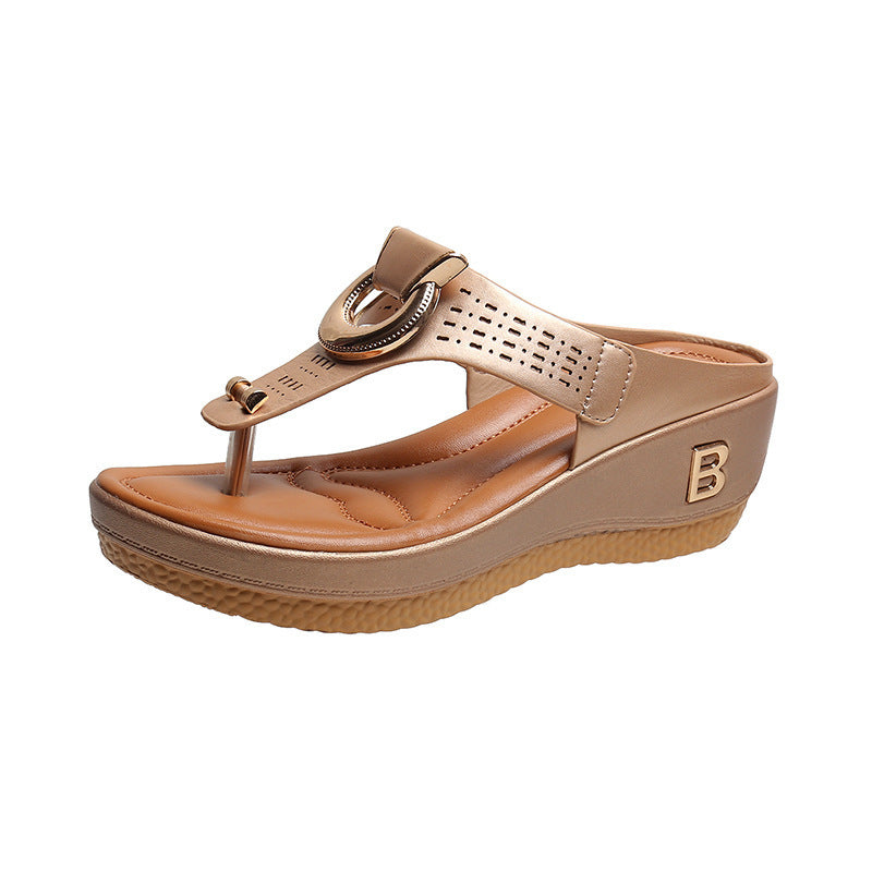ADELAIDE | Wedge Sandalen