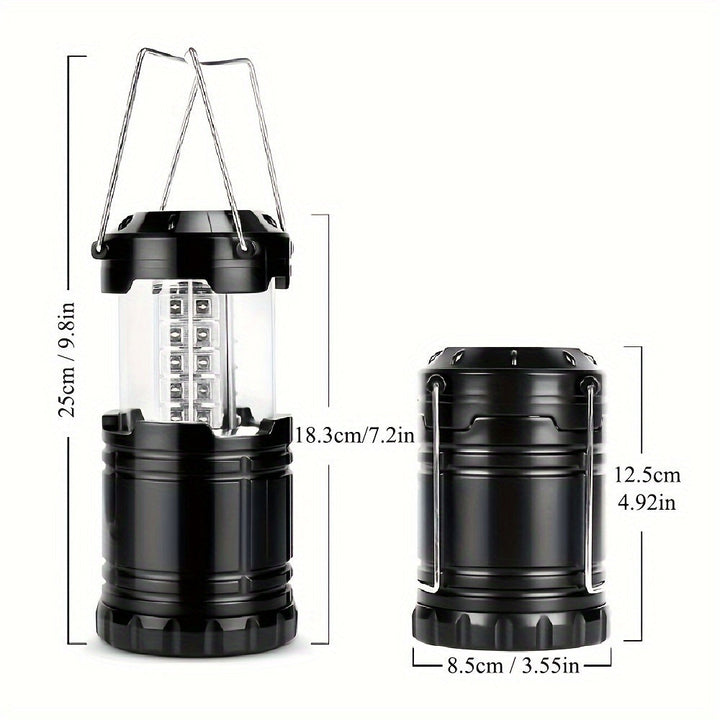 Wiederaufladbare LED -Notleuchten - faltbare Lampe mit verstellbarer Helligkeit für den Einsatz im Freien und des Stromausfalls-4