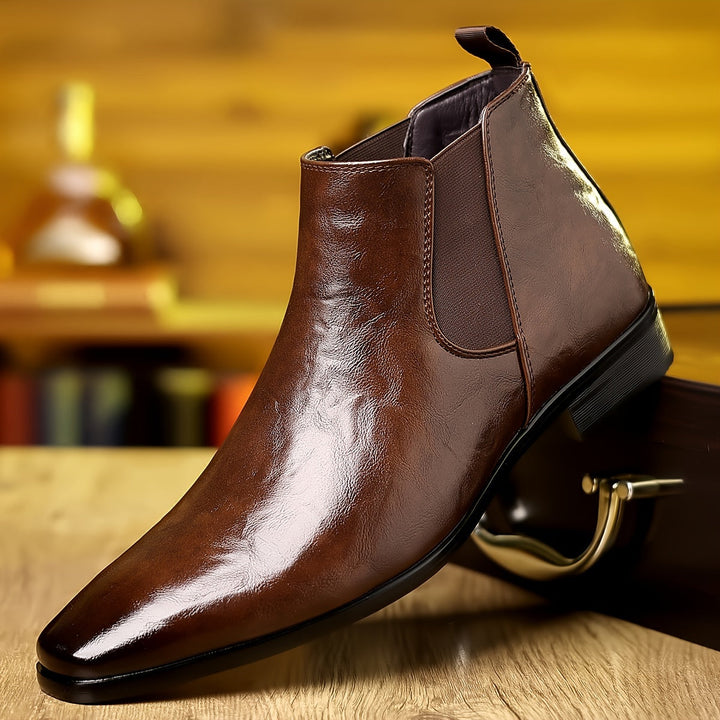 SEAN | Stylische Schnürschuhe mit spitzer Zehenpartie für Herren