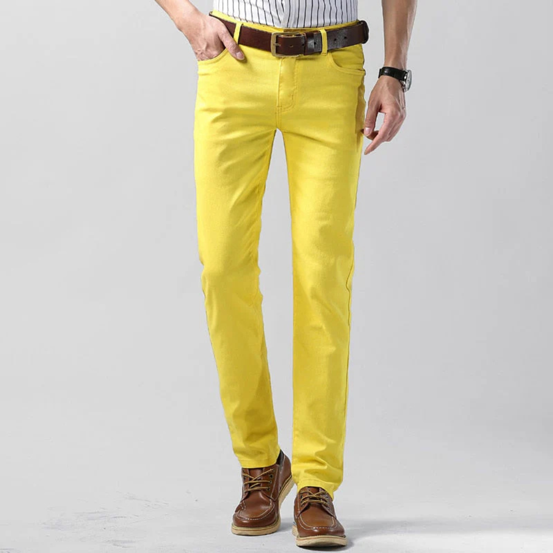 Florian | Modische Slim Fit Hose für Herren – Bequem und Lässig