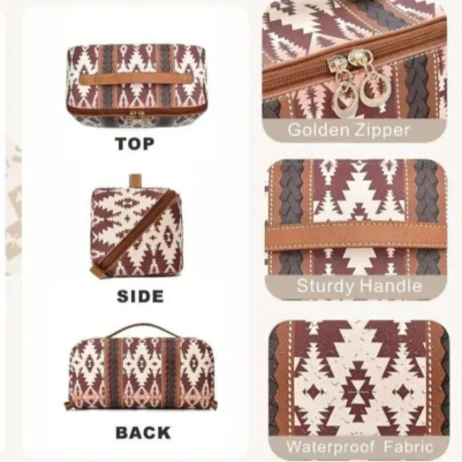 Dakota | Stilvolle Bohemian Design Reise-Essentials Tasche