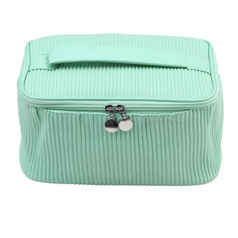 Raquel | Reißverschluss-Toast Reise-Make-up Kosmetik Toiletten-Set Tasche