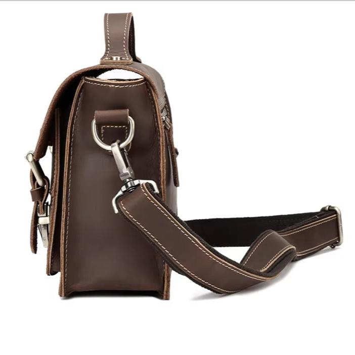 William | Vintage Crazy Horse Leder Crossbody Handtasche