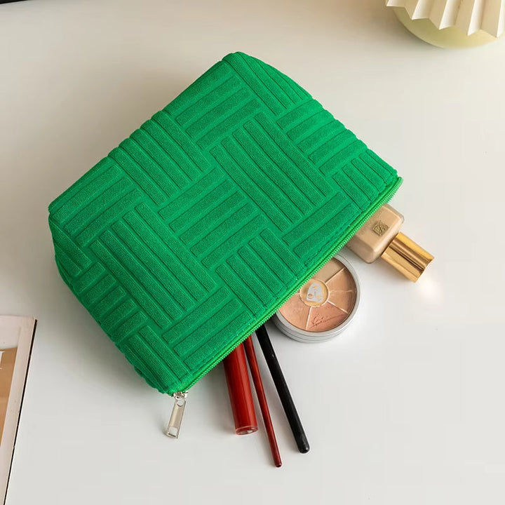 Miller | Stilvoller Chic Gestreifter Modischer Makeup-Beutel