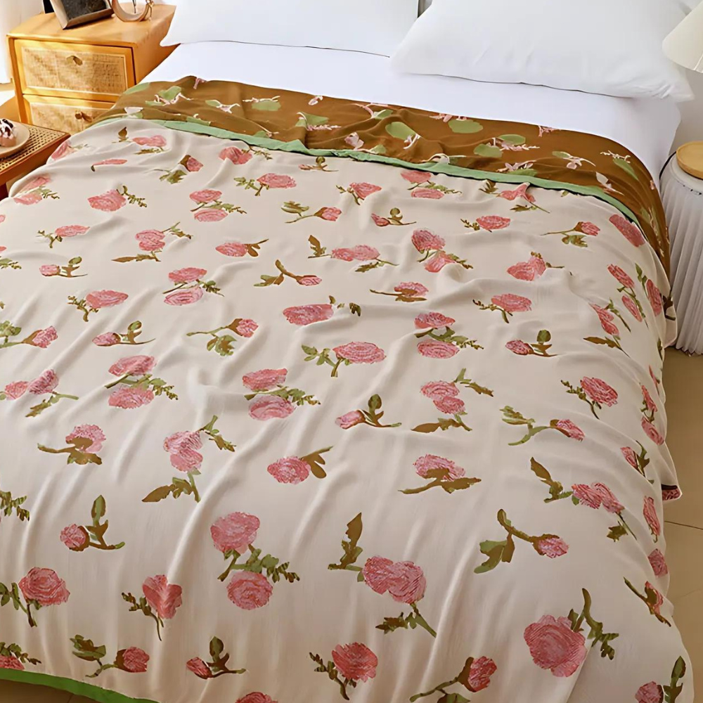 Bambusfaser ländliche Rosenkühldecke
