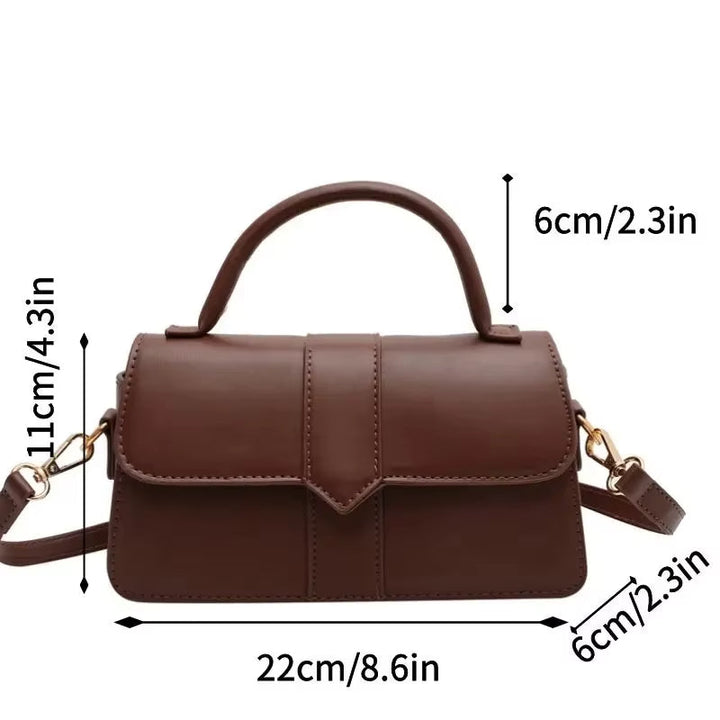 Tessa | Vintage Leder Damen Schultertasche