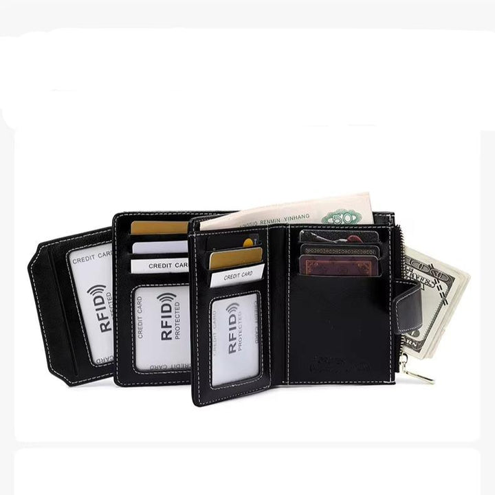 Henley | Kompakte RFID-blockierende Trifold-Reisebrieftasche