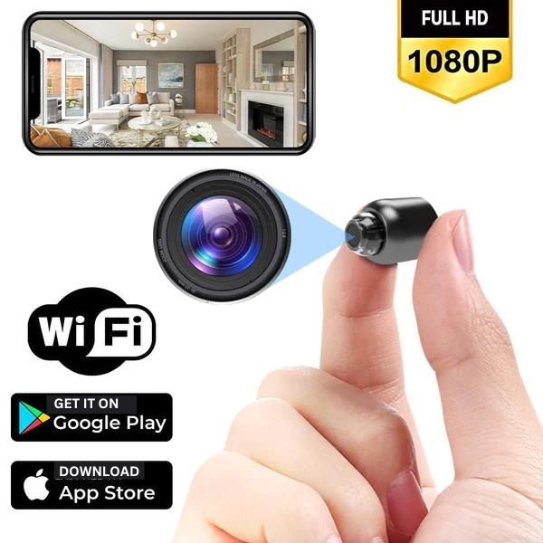 Compact Full HD Wireless-Überwachungskamera mit 160-Grad-Winkel, Nachtsicht und 72-Stunden-Akkulaufzeit für die Sicherheit zu Hause-2