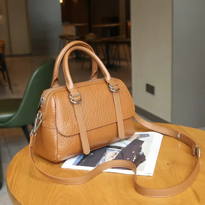 Ella | Damen Elegante Leder Crossbody Sling Handtasche