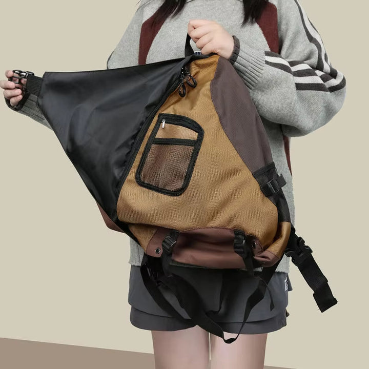Mason | Wasserbeständiger Nylon Crossbody Messenger Reisetasche