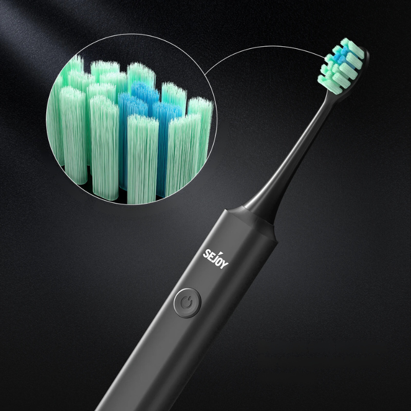 Freshpulse - wiederaufladbare Zahnbürste mit Bürstenköpfen-4