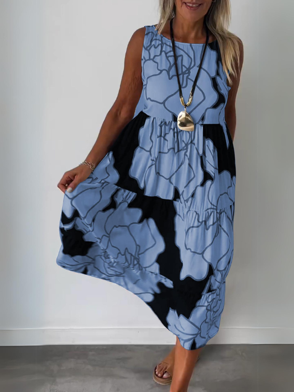 MARY | Elegantes Blumenkleid für Frauen