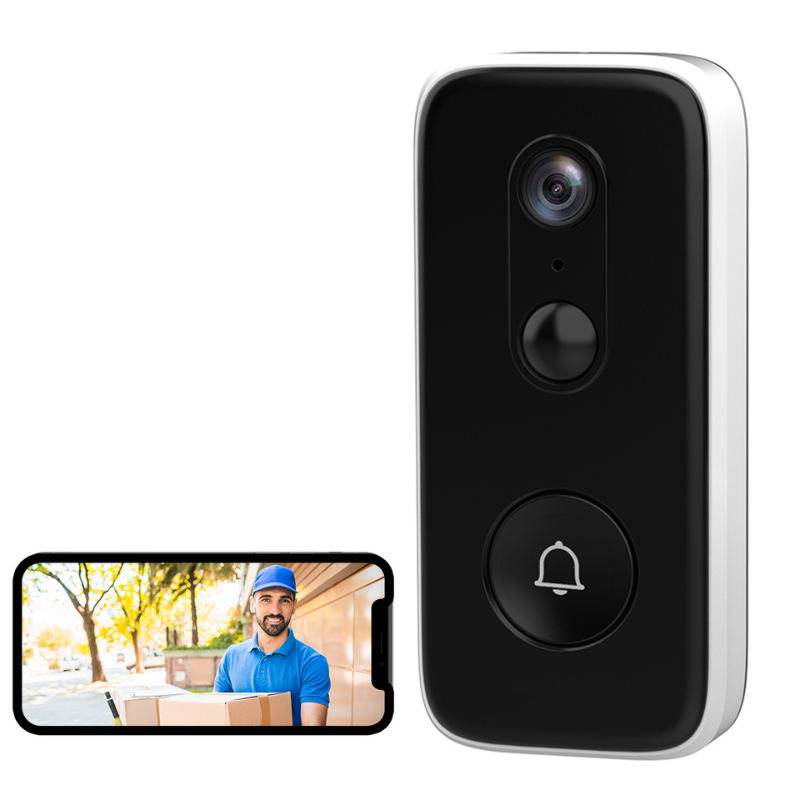 Türvision - drahtlose kluge Türklingel mit 3MP -Klarheit-2