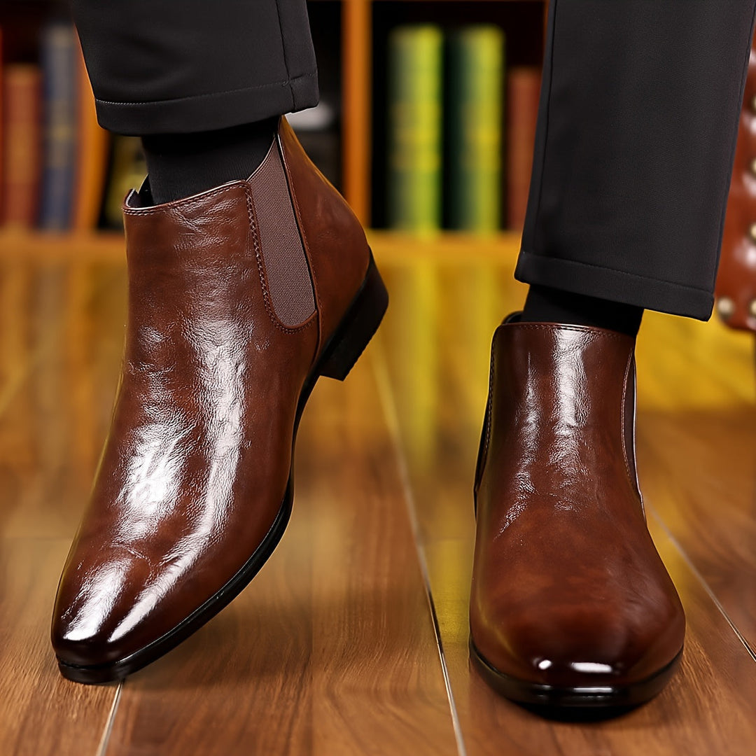 SEAN | Stylische Schnürschuhe mit spitzer Zehenpartie für Herren