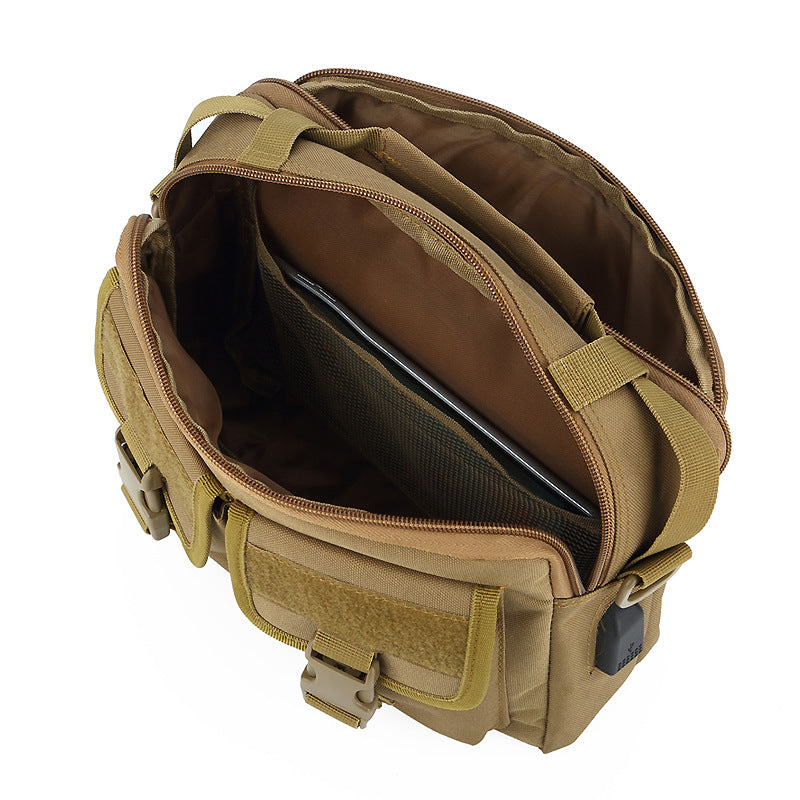 Tom | Anpassbare Schultertasche mit mehreren Fächern