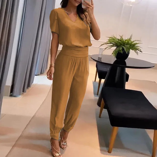 Arleth | Stylisches Oberteil- und Hosen-Set