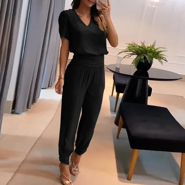 Arleth | Stylisches Oberteil- und Hosen-Set