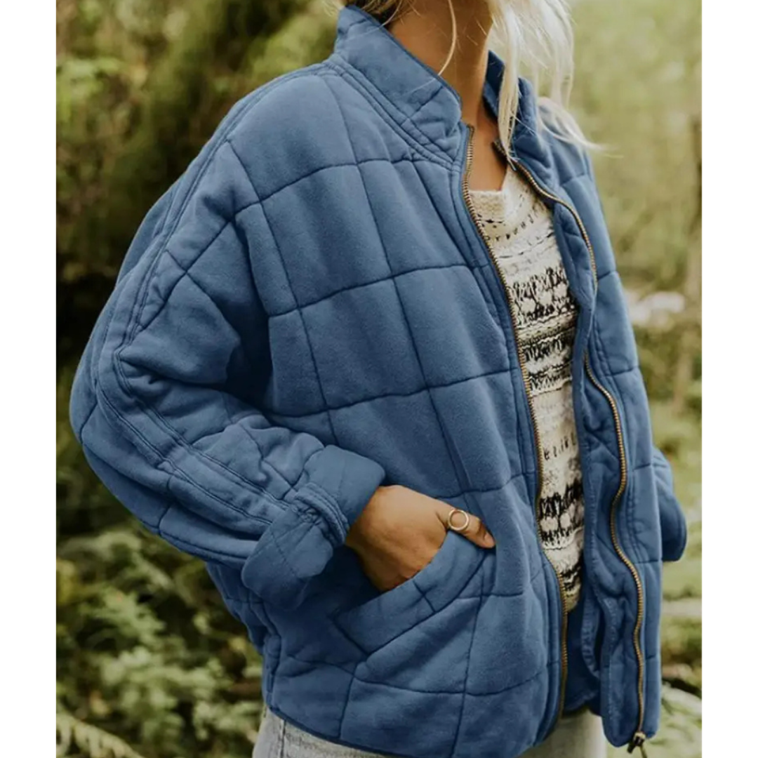 Angeline | Gemütliche Damen-Winterjacke mit Reißverschluss