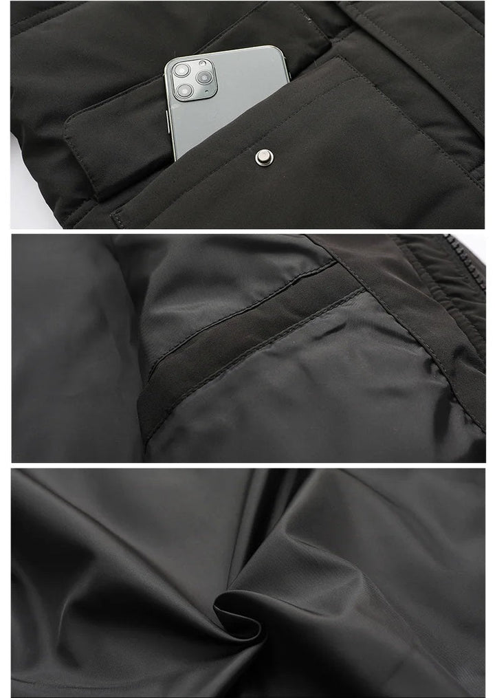 DAN | Premium Wattierte Winterjacke für Herren