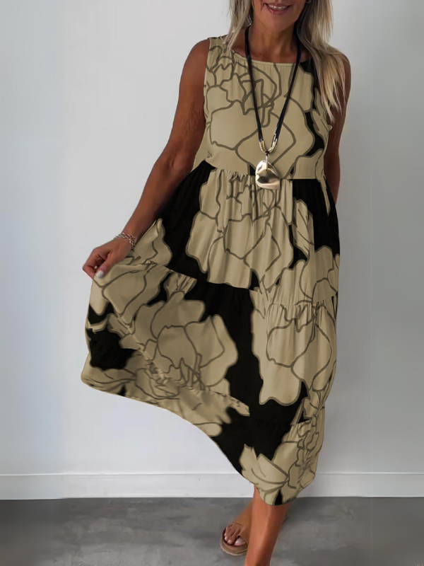 MARY | Elegantes Blumenkleid für Frauen