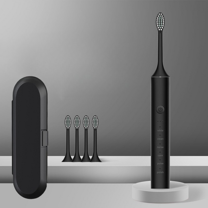 Variant image for X5 schwarz mit 4 Pinselköpfen [Upgrade -Version] + Reisebox