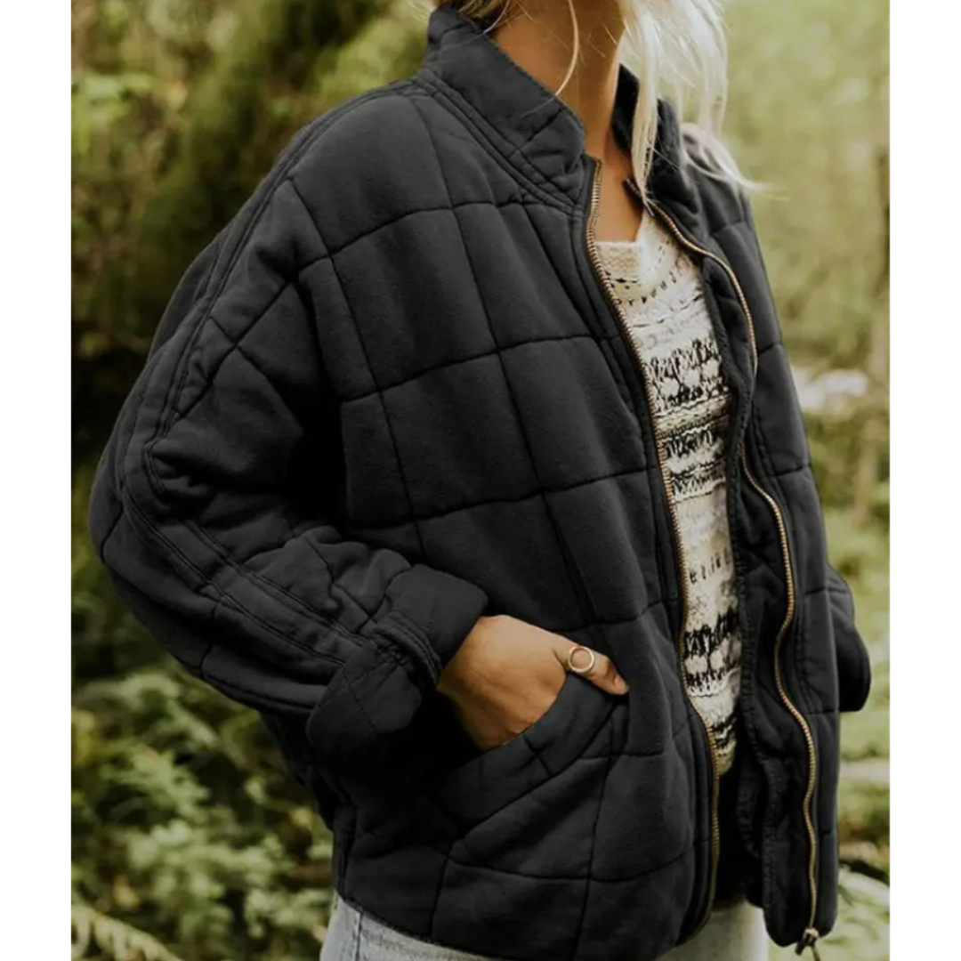Angeline | Gemütliche Damen-Winterjacke mit Reißverschluss