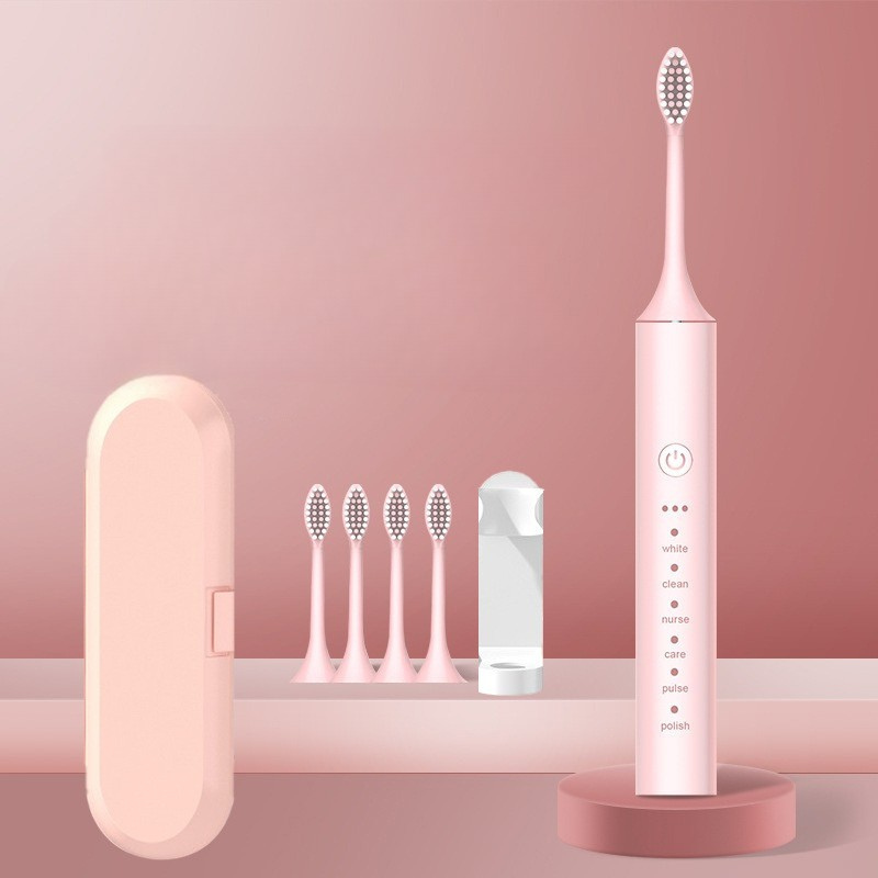 Variant image for X3 Pink mit 4 Pinselköpfen