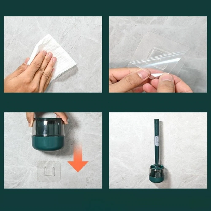  Toilettenbürste DeepClean - Tiefe Reinigung mit integriertem Reinigungsmittel-5