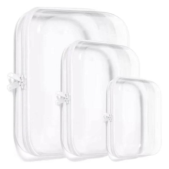 Ensley | Elegantes, Praktisches und Organisiertes Transparente Taschen-Set