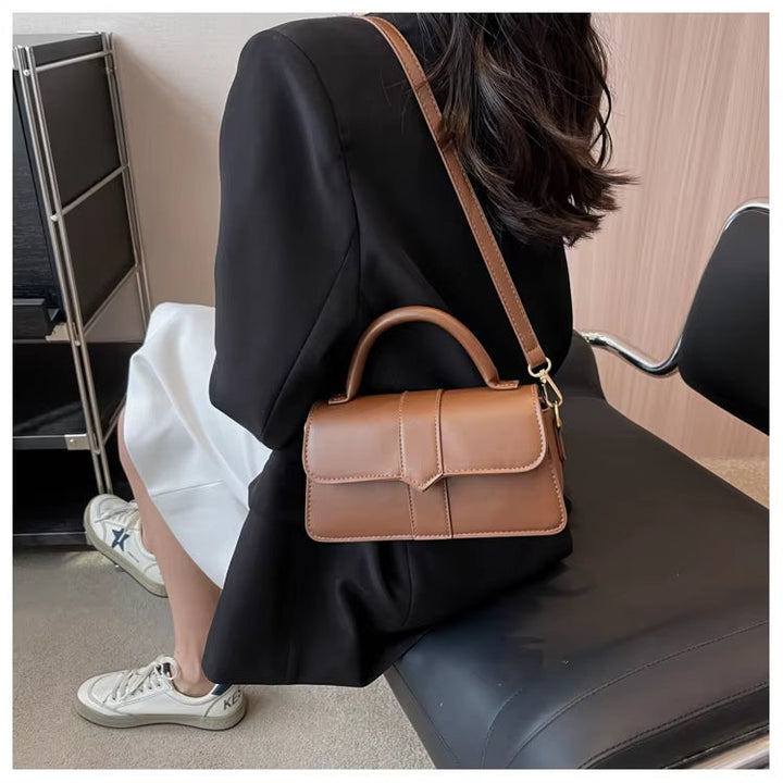 Tessa | Vintage Leder Damen Schultertasche