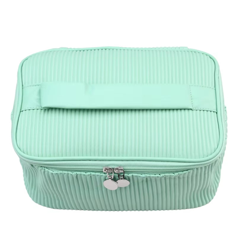 Raquel | Reißverschluss-Toast Reise-Make-up Kosmetik Toiletten-Set Tasche