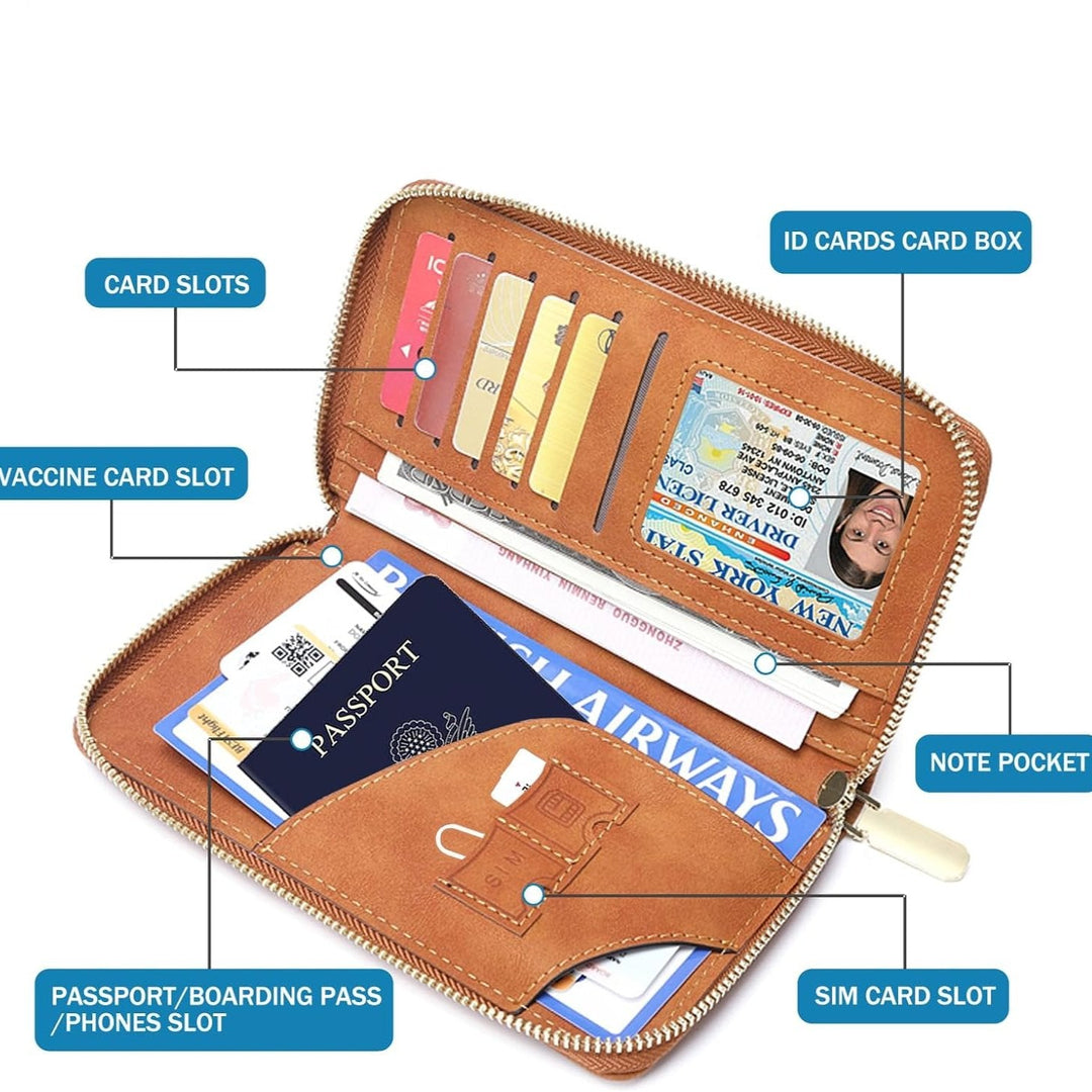 Meilani | RFID-blockierende Reisepass-Hülle