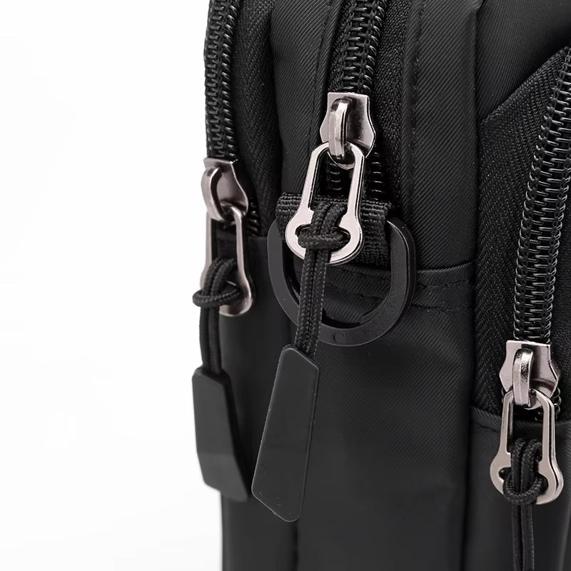 James | Herren Taktische Heuptasche Crossbody