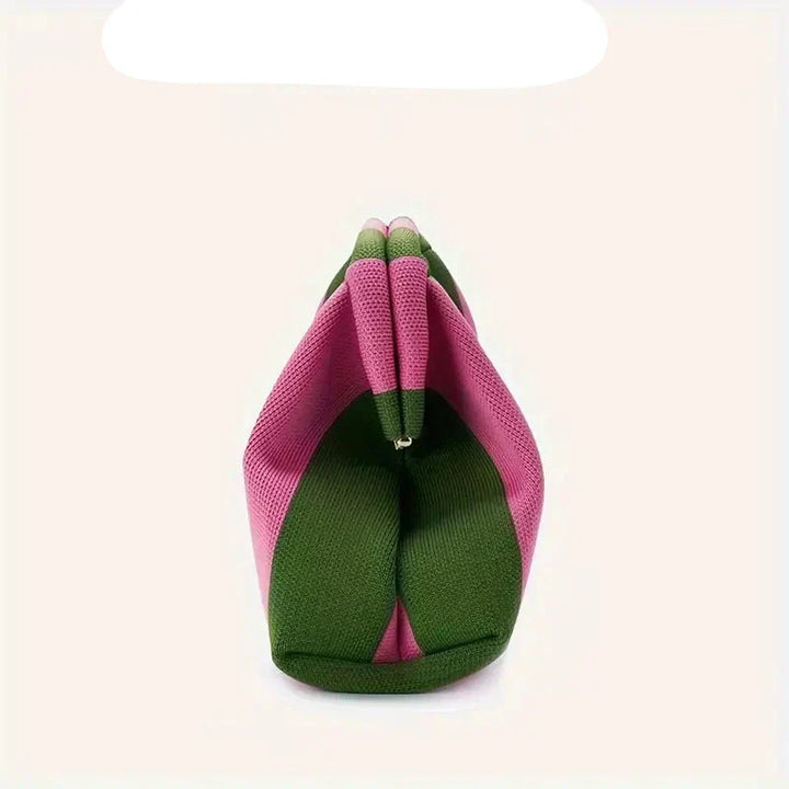 Lanie | Stylische und vielseitige gestreifte Kosmetiktasche