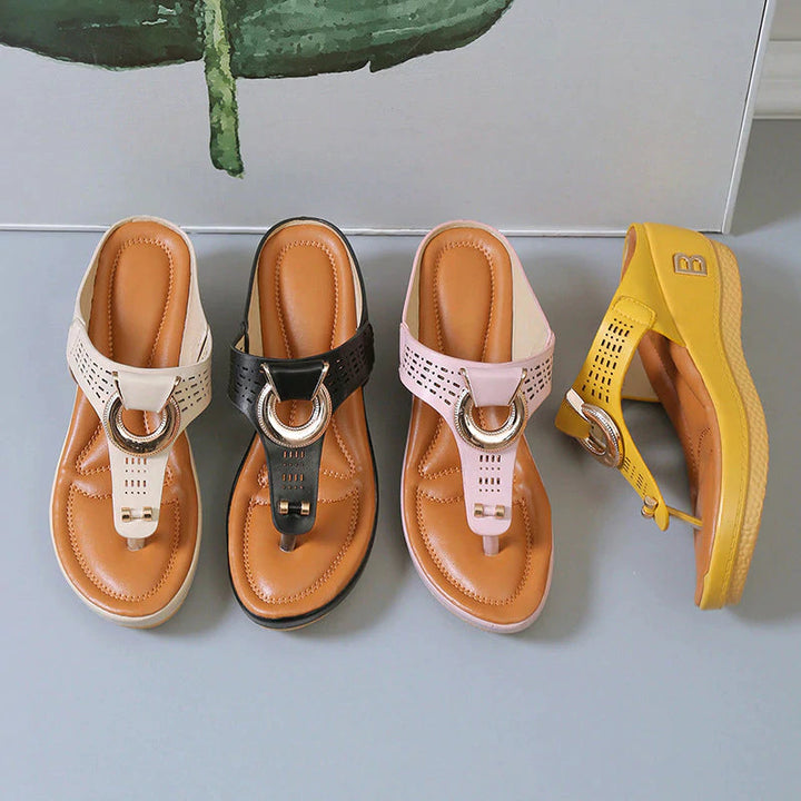 ADELAIDE | Wedge Sandalen