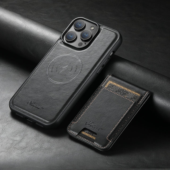 EliteGuard - stilvoller und langlebiger Luxus -Telefonkoffer mit integriertem Kartenhalter-6