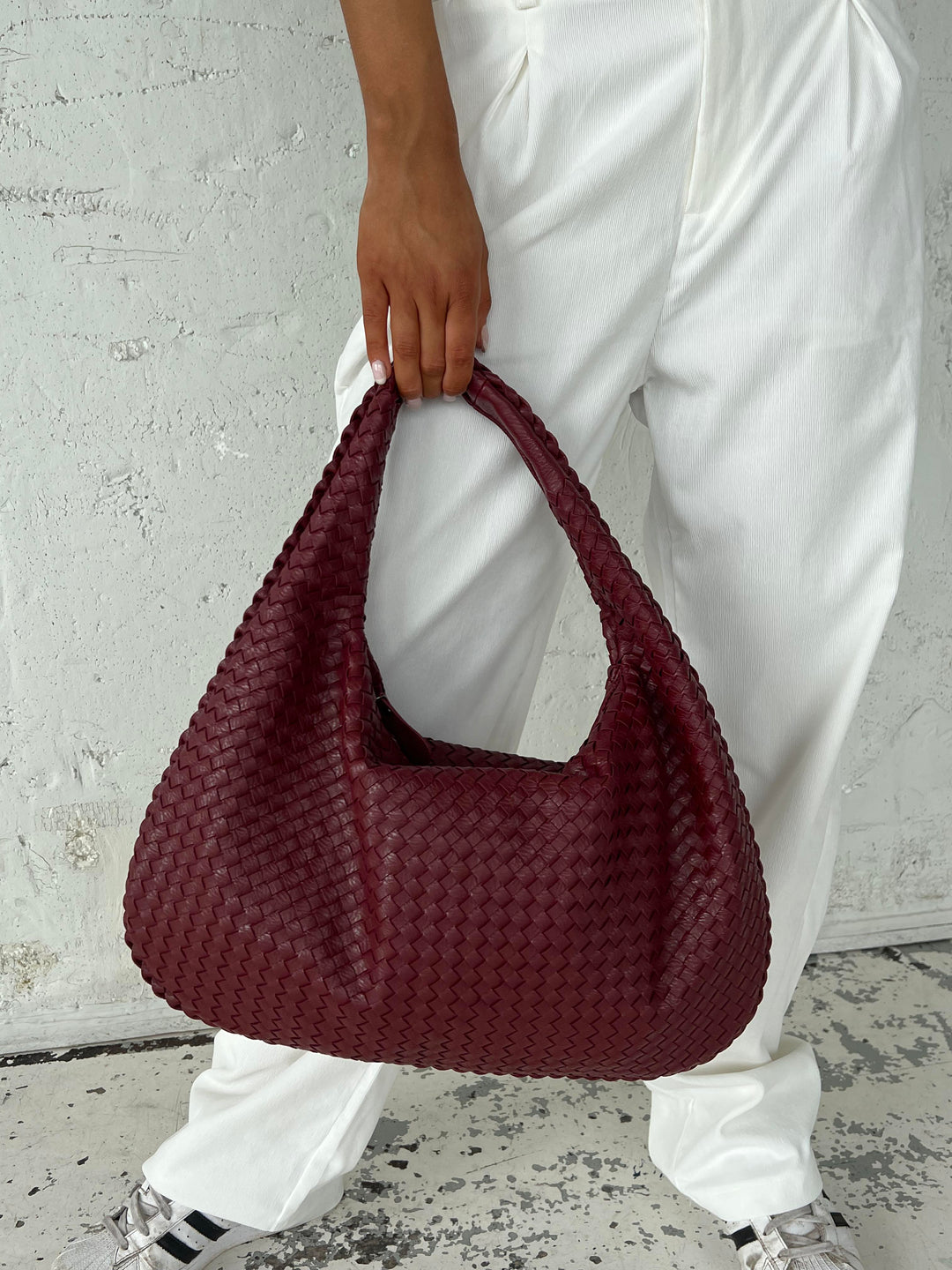 Eileen | Geflochtene Hobo-Tasche - Zeitlos & Vielseitig