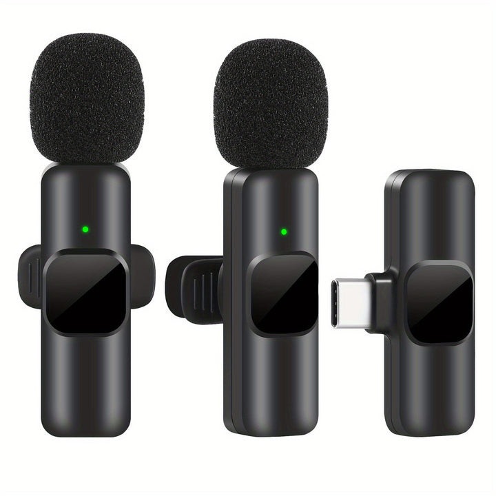 Wireless Lavalier-Mikrofon für Videoaufnahmen und Live-Streaming-Kompaktes Design mit hoher Klangqualität und USB-C-Verbindung-4