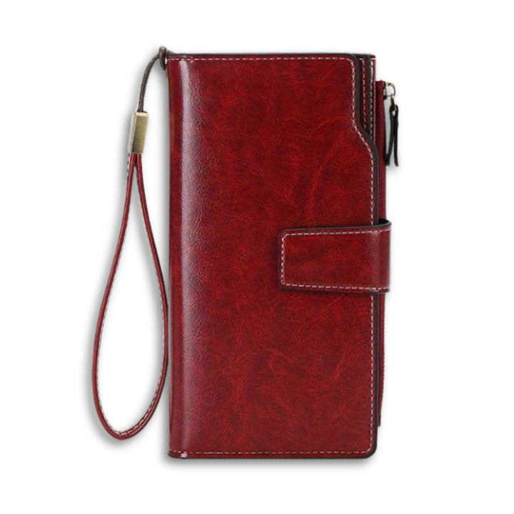 Dulce | RFID-sichere Reisetasche | Mehrfachfach Vintage Clutch