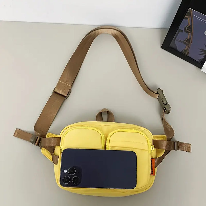 Ruby | Lässige Wasserabweisende Nylon Hüfttasche Crossbody
