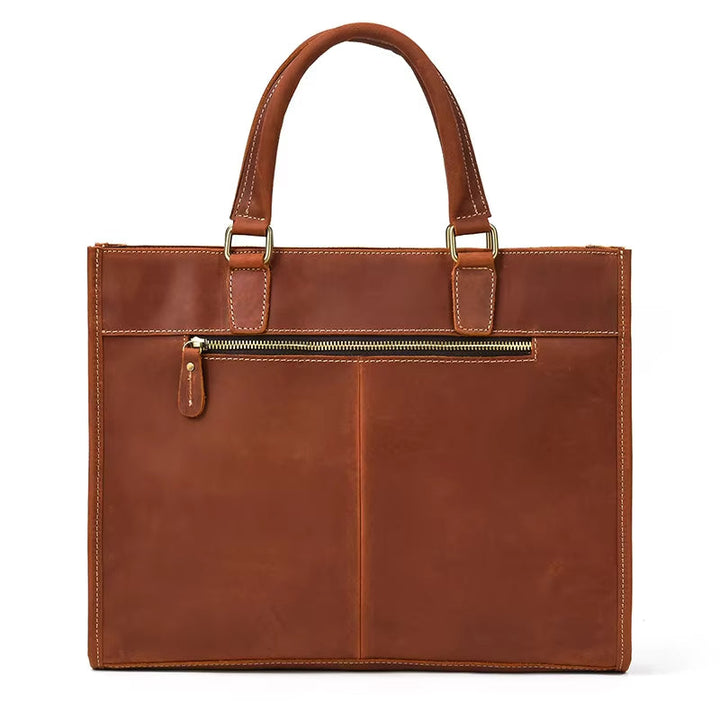 Jack | Herren Vintage Leder Reise Crossbody Messenger Handtasche
