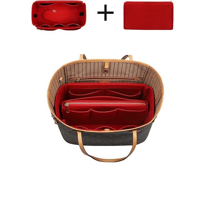 Kimber | Filz-Einsatz Kosmetik-Make-up Tasche Reise-Organizer