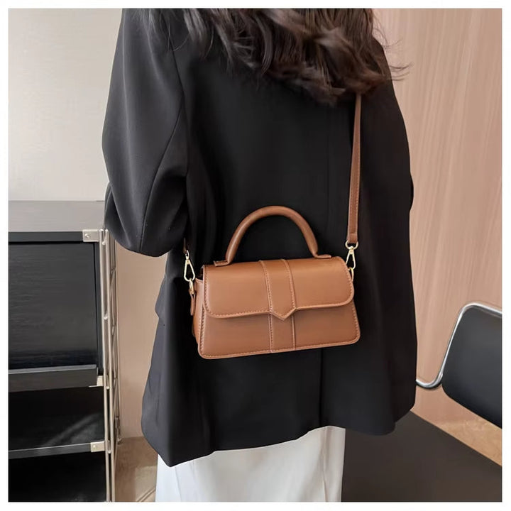 Tessa | Vintage Leder Damen Schultertasche